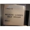 Image 3 : 1943-D  Walking Liberty Half Dollar Graded by USGCS MS-65