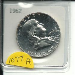 1962 Proof Franklin Half Dollar