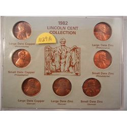 1982 Lincoln Cent Collection