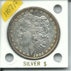 1904-O Morgan Dollar MS-65