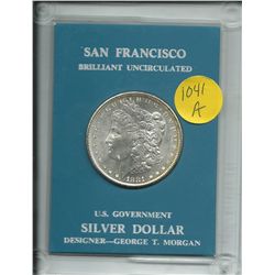1881-S BU Morgan Dollar