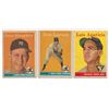 Image 1 : 1958 Topps Lot of 3- Slaughter, Larsen, Aparicio