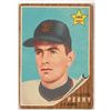 Image 1 : 1962 Topps Gaylord Perry Rookie Card #199