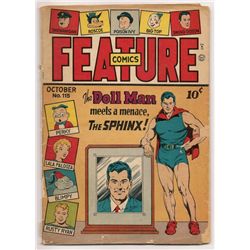 1947 Feature Comics #115 - Cover Detached