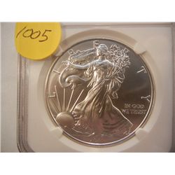 2011-(S) American Silver Eagle MS-69 Early Releases Struck at San Francisco Mint Graded by NGC