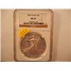 Image 2 : 2009 American Silver Eagle Graded by NGC - MS 69
