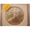 Image 1 : 2007 American Silver Eagle Graded by NGC - GEM Uncirculated Early Releases