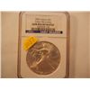 Image 2 : 2007 American Silver Eagle Graded by NGC - GEM Uncirculated Early Releases