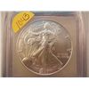 Image 2 : 2007 American Silver Eagle Graded by ICG - MS 70 - A First Strike Coin #040 of 999