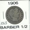 Image 1 : 1906 Barber Half Dollar