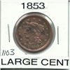 Image 1 : 1853 Large Cent