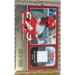Fleer Greats  of the Game Ken Griffey Sr. Game Used Jersey Card