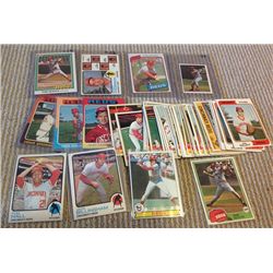 Lot of Vintage Reds Cards