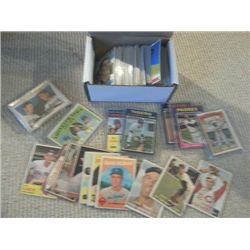 Box of Vintage Basebal 1957-1982