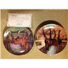 Image 1 : Danbury Mint Plates of Secretariat and Seabiscuit