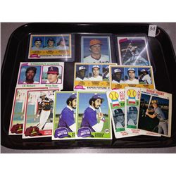 Lot of 13 Baseball Stars & RC's from 1979-81 - Nolan Ryan