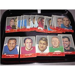 1968 Topps Football Stand-Ups Lot of 26 - Don Meredith, Lamonica