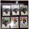 Image 1 : 1979 Topps Earl Campbell Lot of 6 (4x RC, 2x RB)