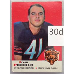 1969 Topp Brian Piccolo #26 Rookie Card