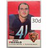 Image 1 : 1969 Topp Brian Piccolo #26 Rookie Card