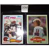 Image 1 : 1980 Topps Phil Simms RC & 1982 Topps Anthony Munoz RC