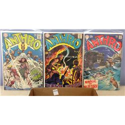 Anthro Lot of 3 Comics - #2, 3, 5
