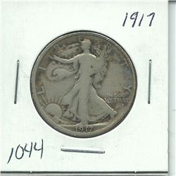 1917 Walking Liberty Half Dollar