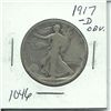 Image 1 : 1917-D Walking Liberty Half Dollar Obverse Mint Mark