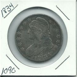 1834 Bust Half Dollar