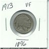 Image 1 : 1913 Buffalo Nickel VF Key Date