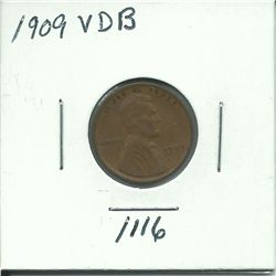 1909 VDB Lincoln Wheat Cent