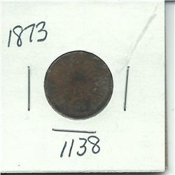 1873 Indian Head Cent