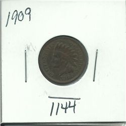 1909 Indian Head Cent