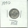 Image 1 : 1919-D Mercury Dime