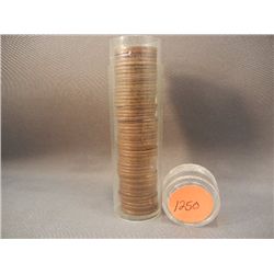 50 Lincoln Wheat Cents Mixed Dates