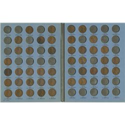 Whitman Collector Book of Lincoln Wheat  Cents 1909 to 1945-D -NOTE! Not a Complete Book  No Key Dat
