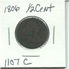 Image 1 : 1806 Draped Bust Half Cent