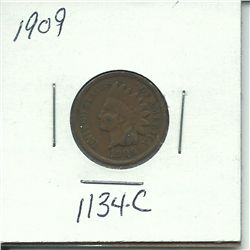 1909 Indian Head Cent