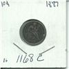 1887 Seated Liberty Dime