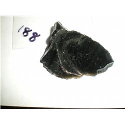 55.90 carat Black Obsidian