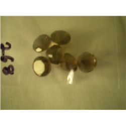 12.80 carat package of 6 Smoky Quartz Very Beautiful Gems