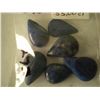 Image 1 : 55.00 carat package of 6 Lapis very nice group of stones
