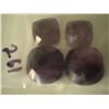Image 1 : 41.95 carat package of 4 Amethyst Diamond cut squares