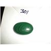 Image 1 : 43.65 carat Natural Malachite brilliant green swirl!!