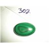Image 1 : 42.85 carat Natural Malachite brilliant green swirl!!!