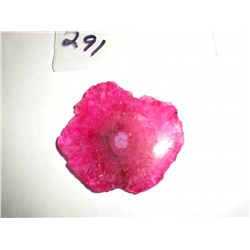 44.10 carat Druzy Solar Quartz extremely vivid colors!!