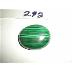 58.45 carat Natural Malachite brilliant green swirl!!!!!