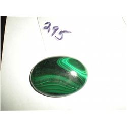 55.60 carat Natural Malachite brilliant green swirl!!!!