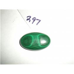 45.10 carat Natural Malachite brilliant green swirl!!!