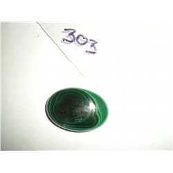 44.20 carat Natural Malachite brilliant green swirl!!!